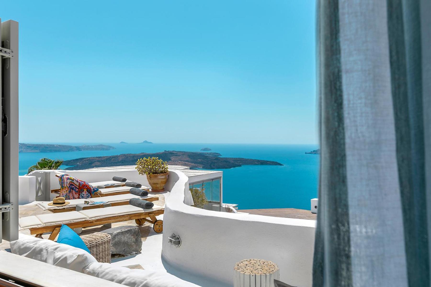 180° Caldera By Stylish Stays Firostefani Exterior foto