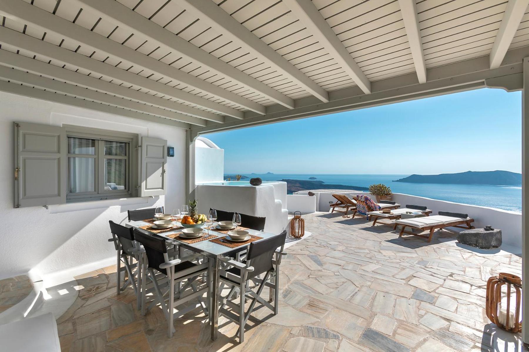 180° Caldera By Stylish Stays Firostefani Exterior foto